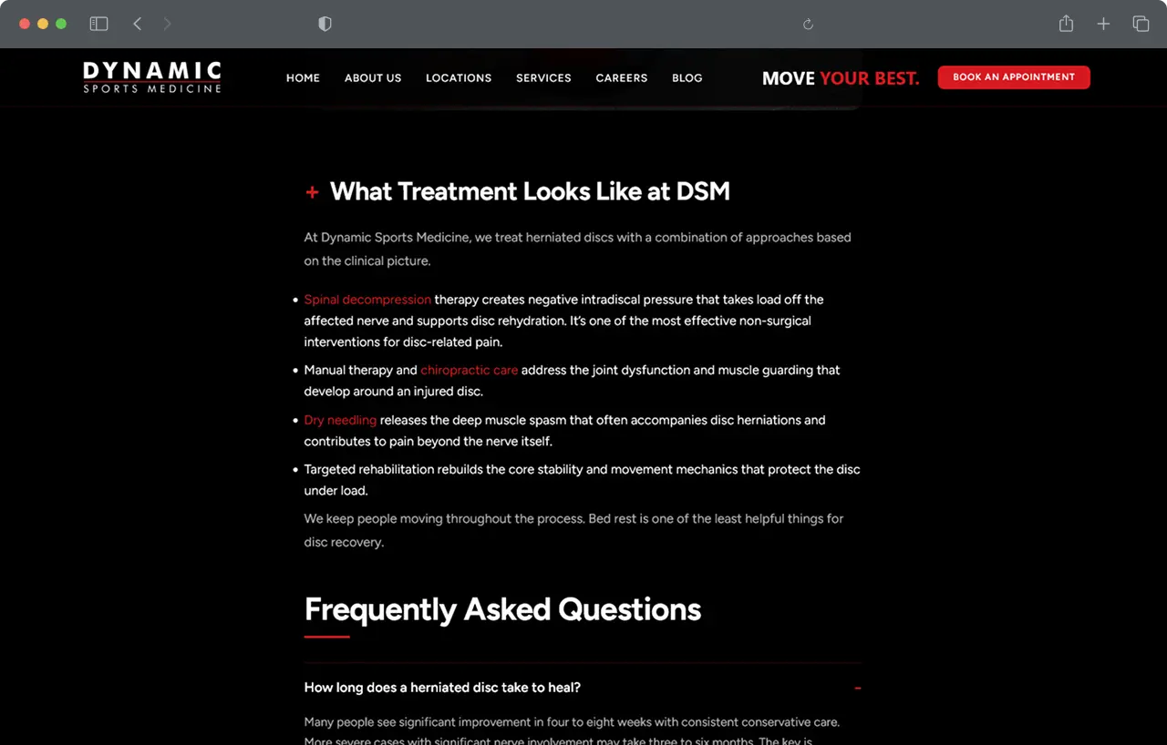 Dynamic Sports Medicine — blog post